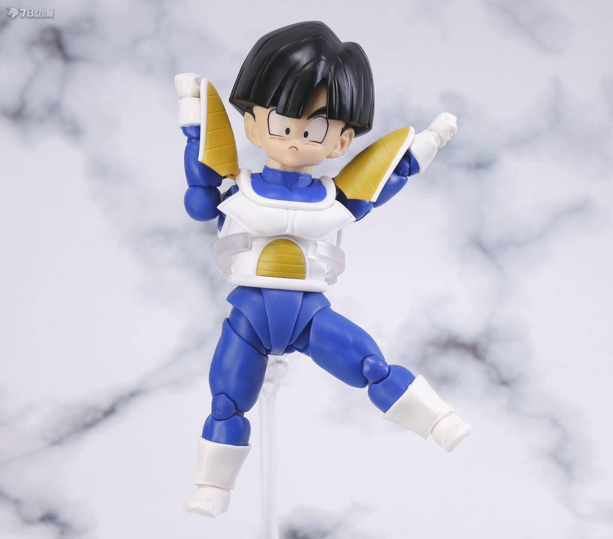 78官测:万代 魂限定 shf 龙珠系列 孙悟饭 战斗服_细节_部分_产品