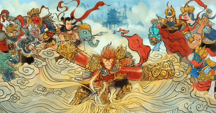 大闹无忧园,火烧兰卡城,抱得美人归,孙悟空的原型真的是他?