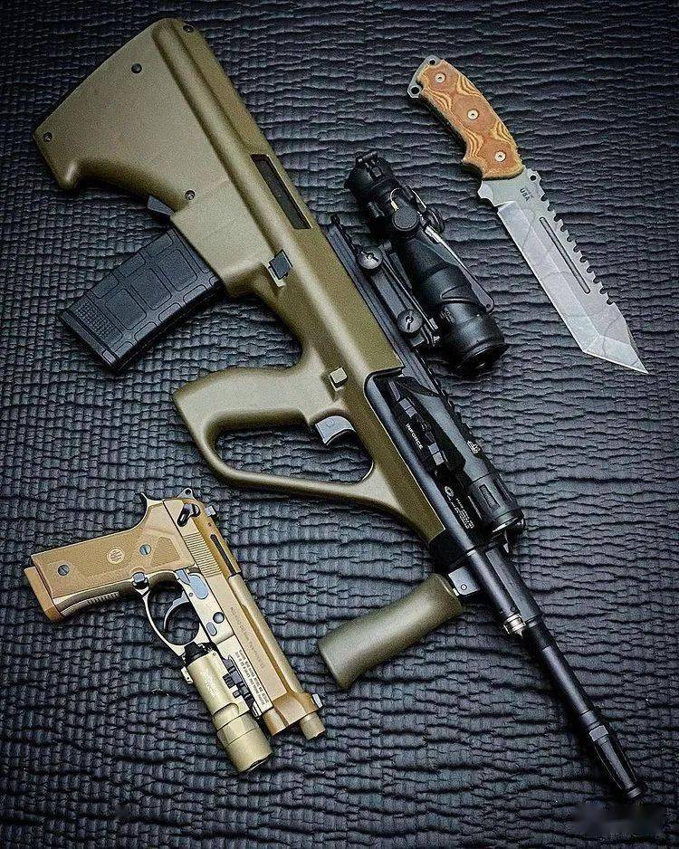 【无托经典】奥地利斯太尔公司aug系列步枪美图_火器_视频_战术