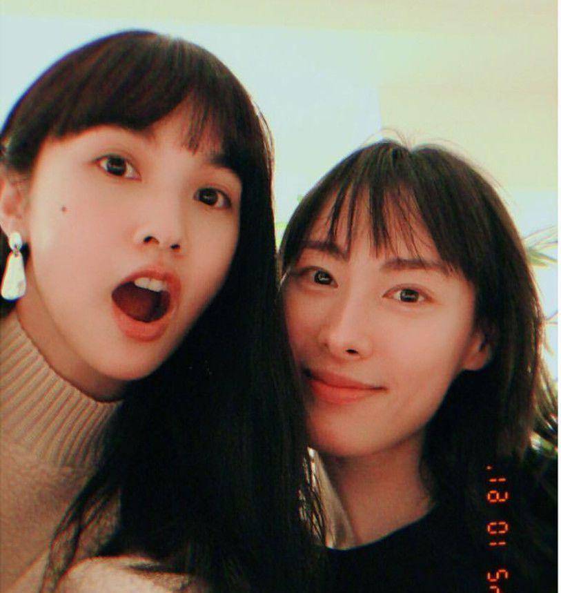 梁洛施与杨丞琳同框被指瘦成皮包骨,她受访公开自己的真实体重_孩子