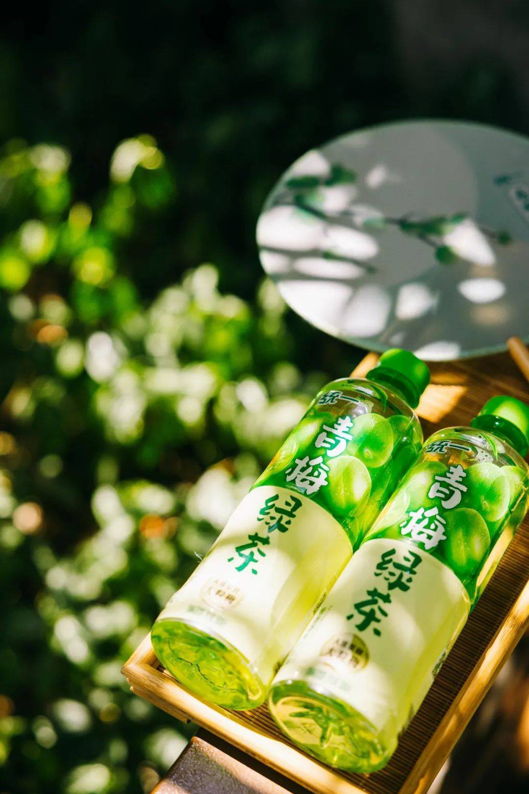 今天挑战的是「统一青梅绿茶」_中国_穿越_口感