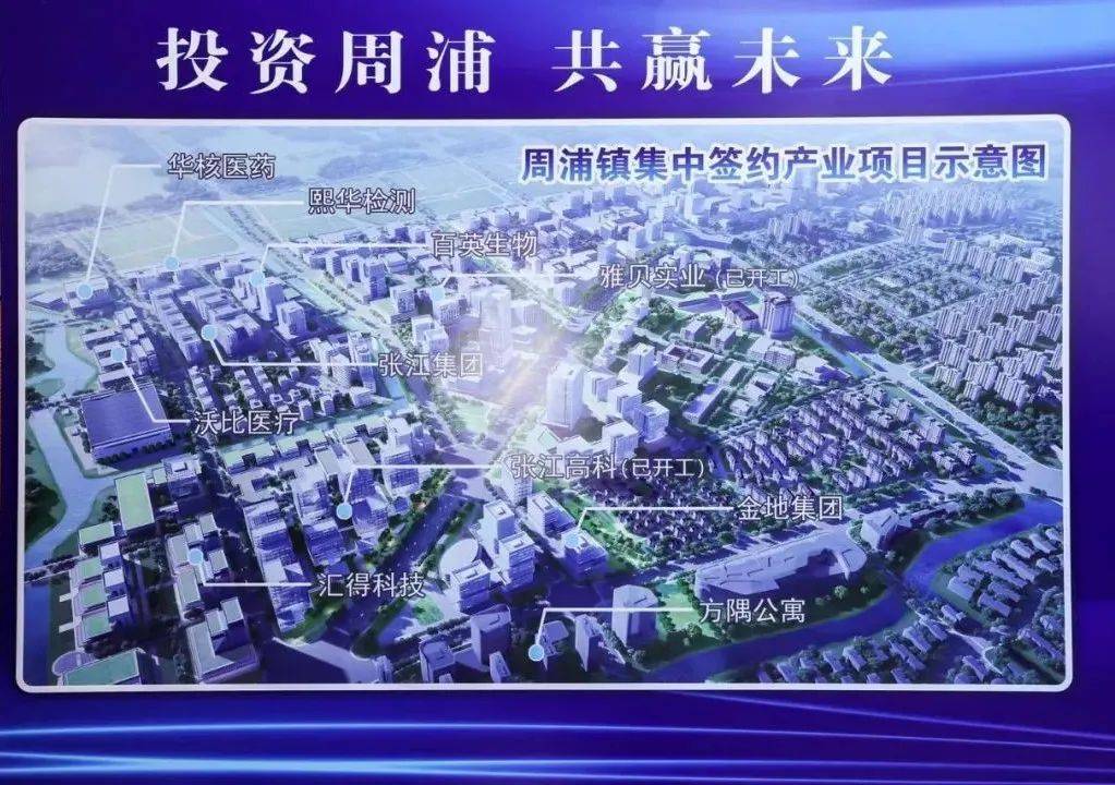 计划总投资74.9亿元!浦东这个镇一批重点项目签约_周浦镇_服务_产业