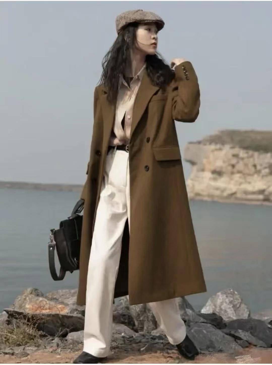 秋冬最火21套棕色系穿搭模板,好看又有高级感