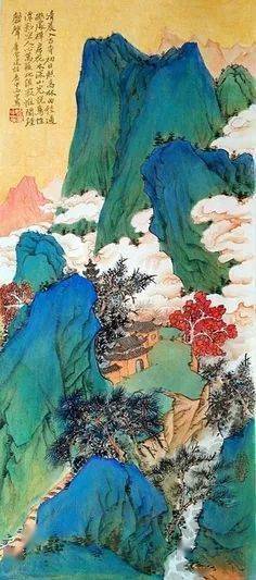 【中华文化】张大千这幅《桃源图》值2.7亿!技惊四座,极为珍贵!