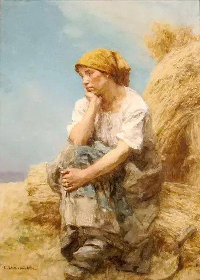 法国画家莱昂·勒米特的农村题材油画作品_艾尔米_创新_大奖