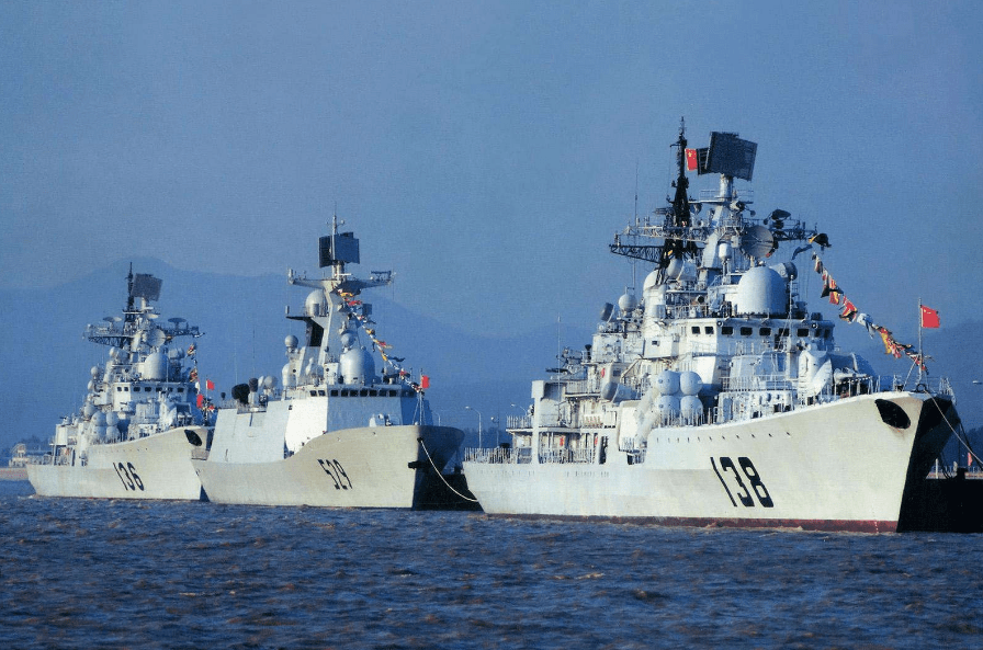 解放軍海軍三大艦隊誰實力最弱:經歷了