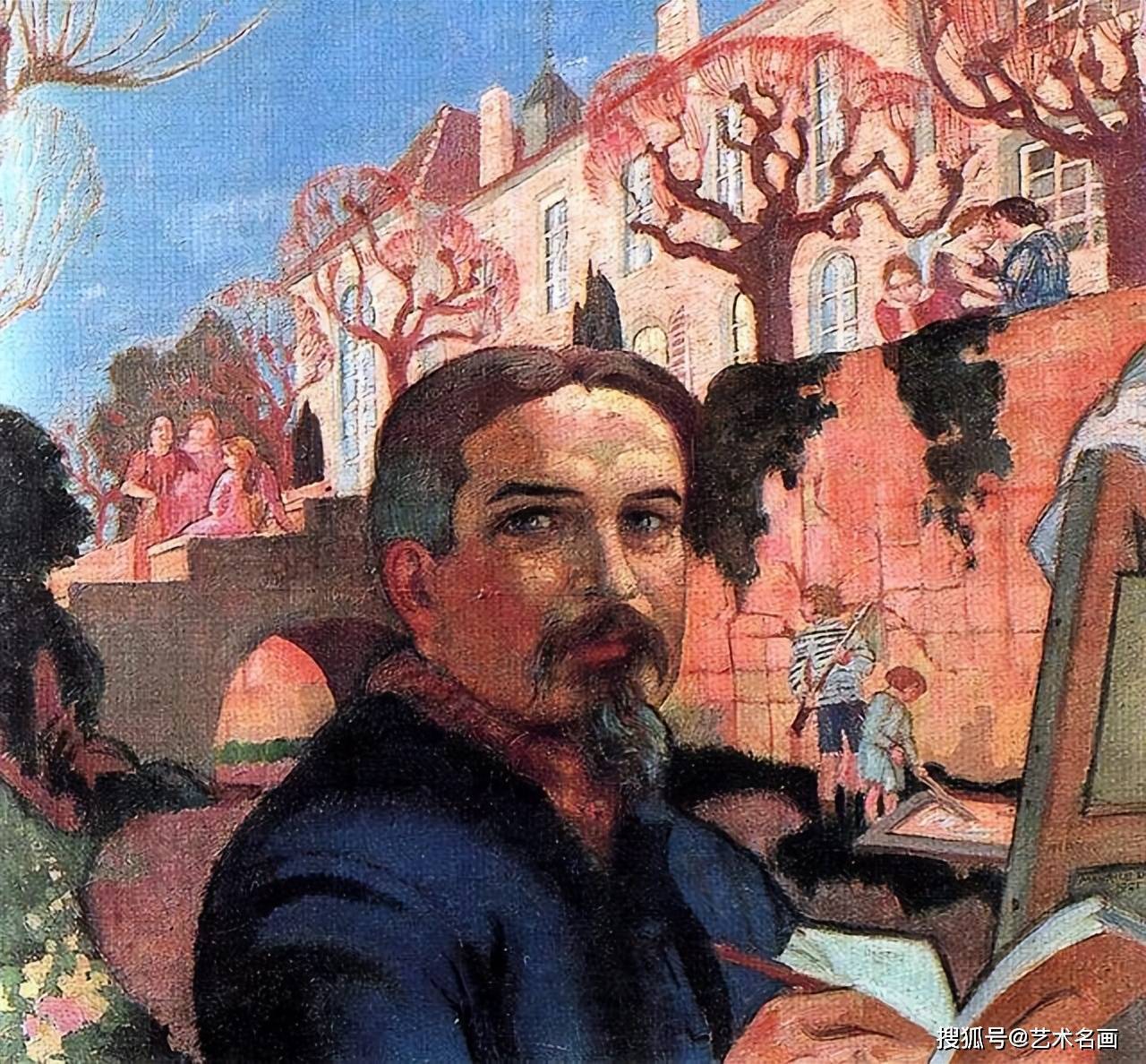 20世纪初期法国画家莫里斯·丹尼斯（Maurice Denis）作品欣赏_艺术_思想_宗教