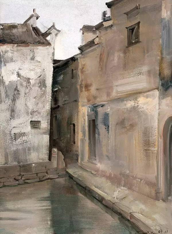 【写生】中央美院博士范勃油画作品欣赏_中国_专业_活动