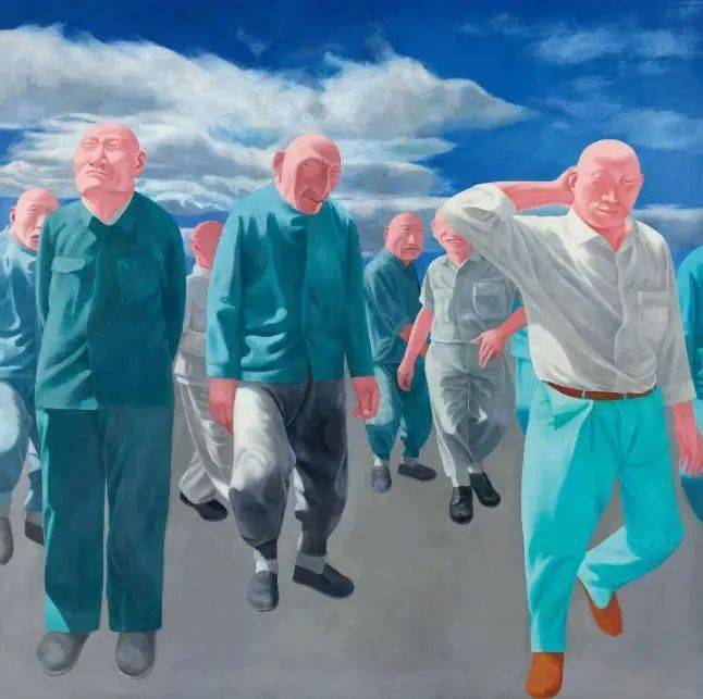 方力钧"丑化"袁隆平,惹怒一众网友_艺术_形象_画作