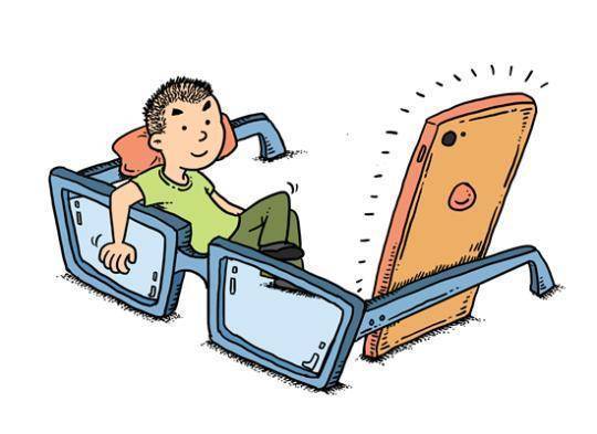 长期看电子产品导致眼睛干涩,该怎么办?_建议_伤害_隐形眼镜