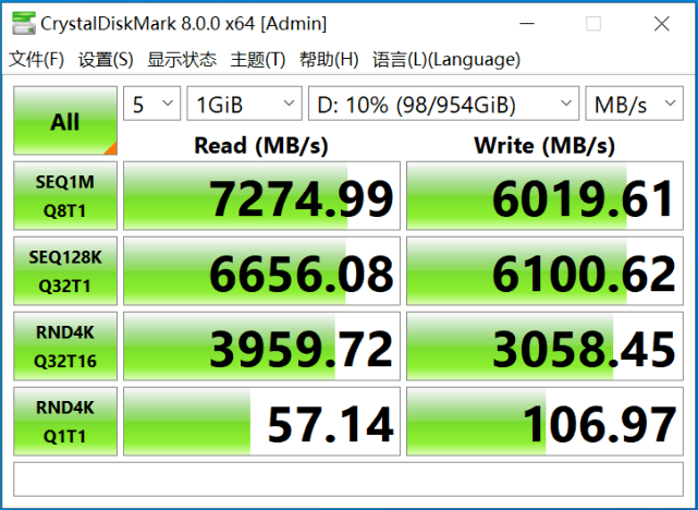 致态TiPlus7100首发评测 读速超7000MB/s的Gen4“卷王”
