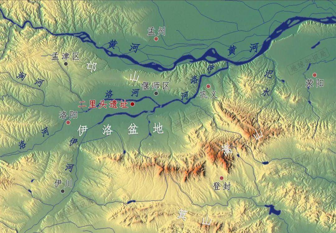 二里头遗址位置图片