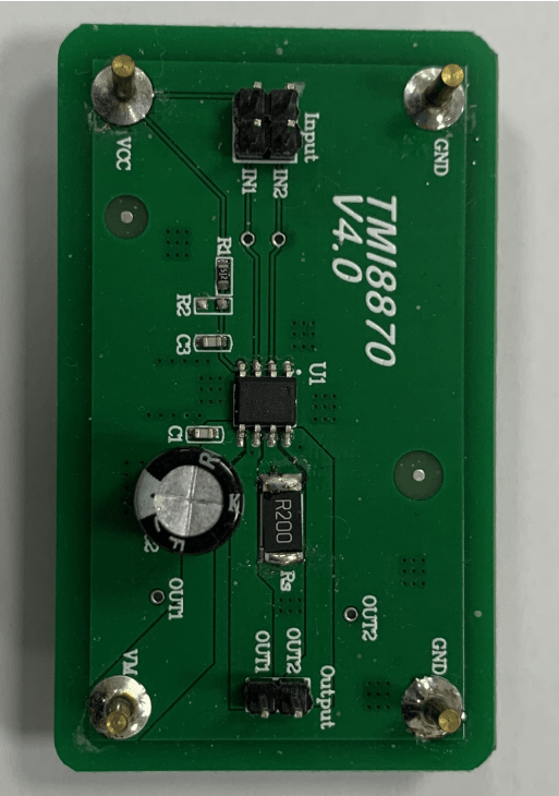 h桥电机驱动芯片tmi8870应用在扫地机器人轮子驱动上_电流_控制_设备