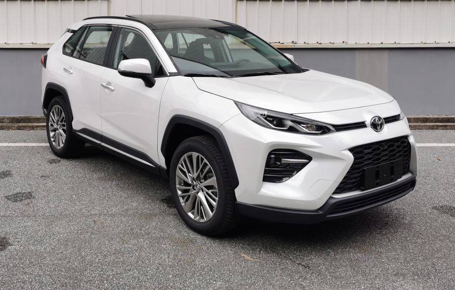 新款丰田威兰达申报图!