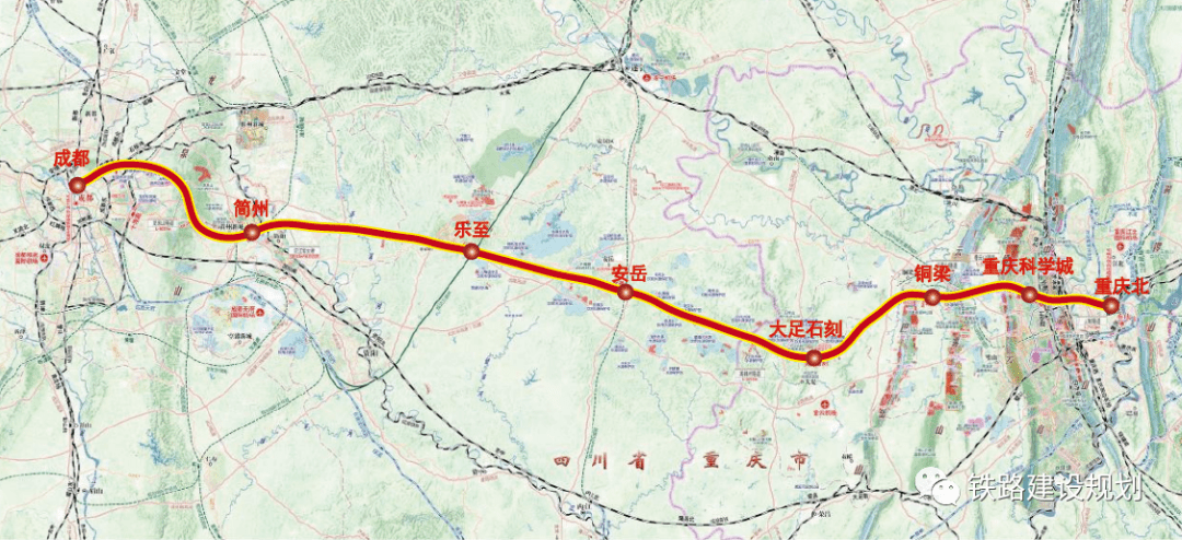 終於成都鐵路樞紐成都站,正線線路長度188