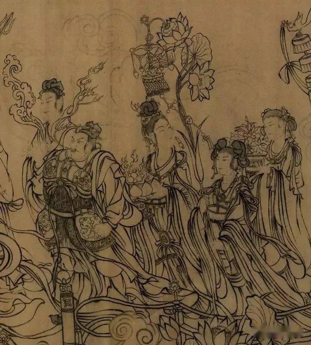 武宗元 朝元仙仗图 美国明德堂王季迁藏_鉴定_著名画家_人物