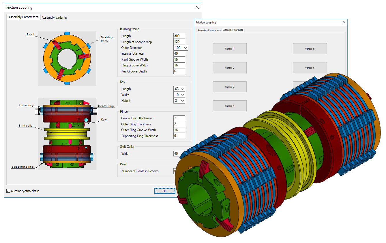 t-flex cad 2d _零件_支持_模型