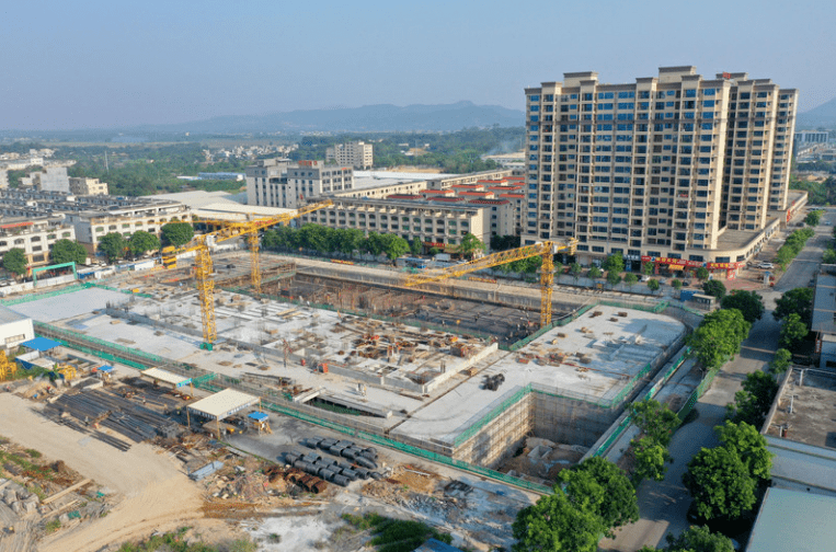 阳江江华医院新院综合大楼项目是阳东区"融湾先行"十大攻坚行动项目