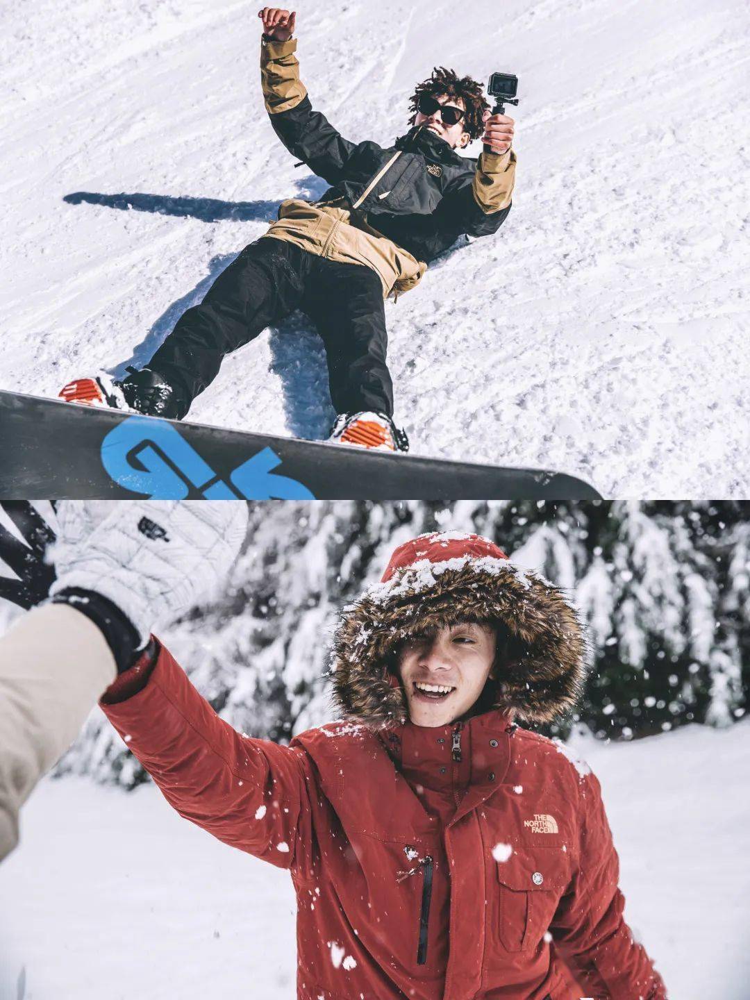 他自称那一年很幸运,腾讯微视带他去了南极和火人节,微信支付带他去了