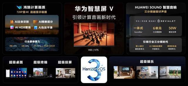 新一代华为智慧屏 V全新发布：计算音画，实力全开-家电圈官网