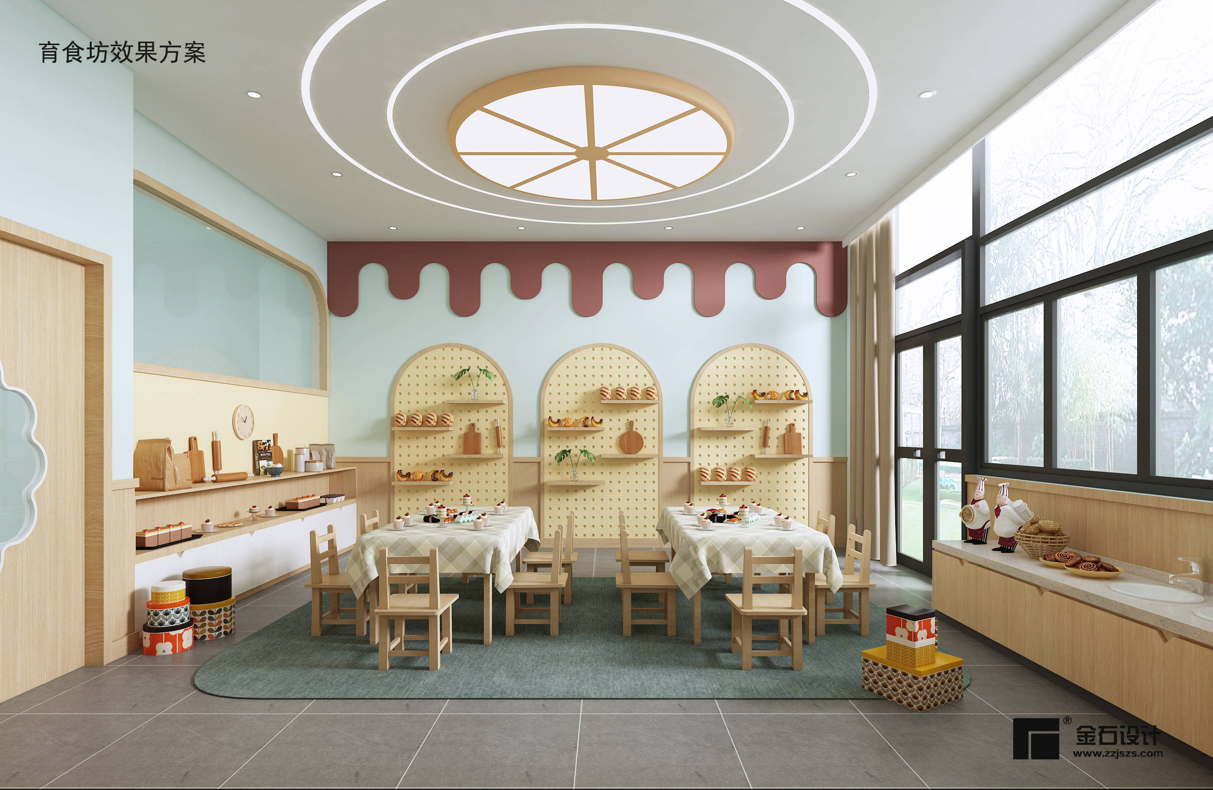 "食"人间烟火,"育"儿童未来——幼儿园食育坊设计_生活_食物_活动