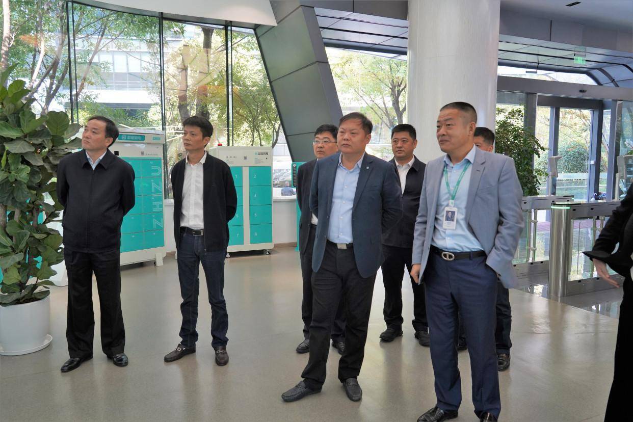江苏省高邮市委书记张利领导一行莅临智租换电总部考察交流_发展_科技