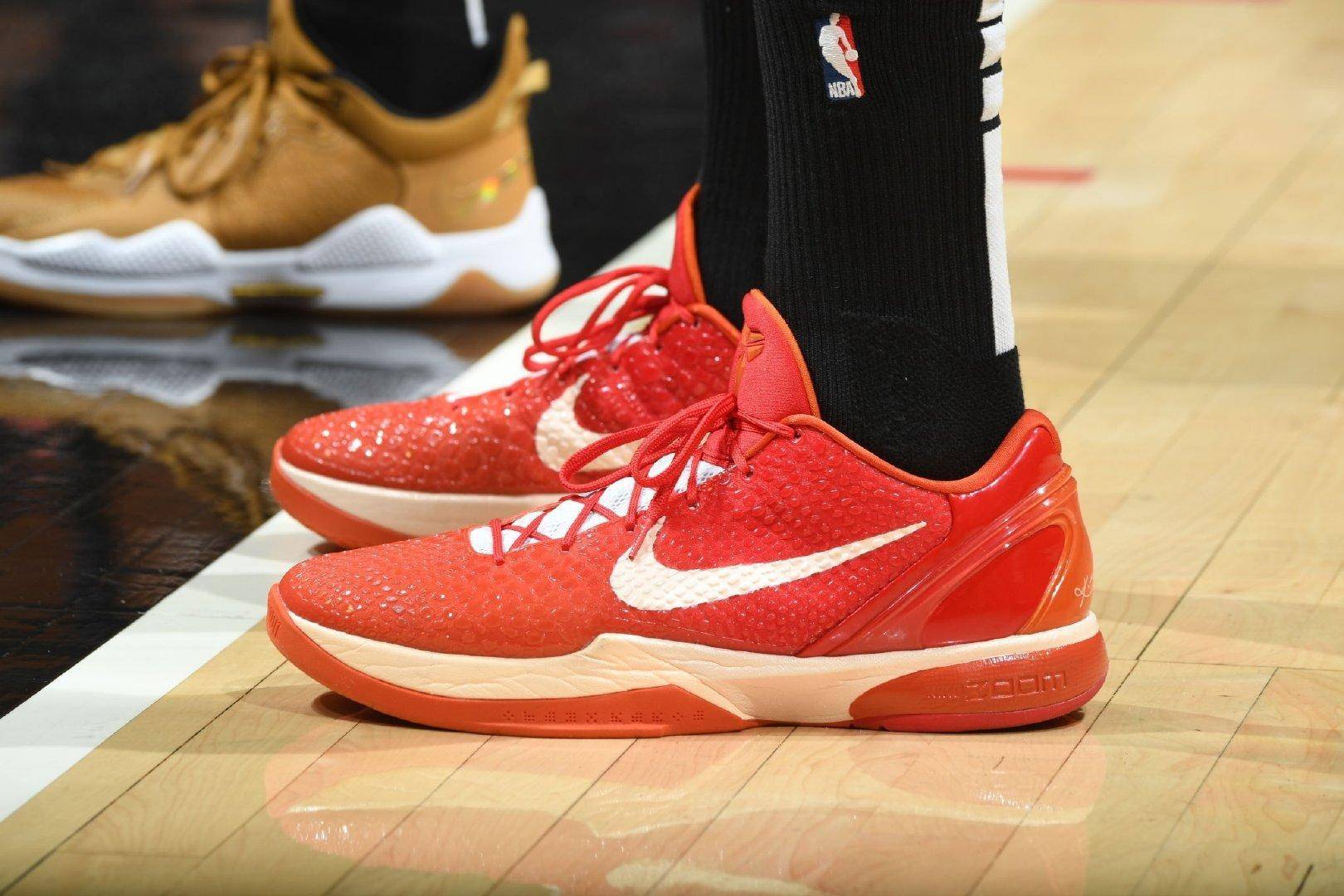 科比门徒nba赛场nikekobe系列篮球鞋上脚合集第一季!