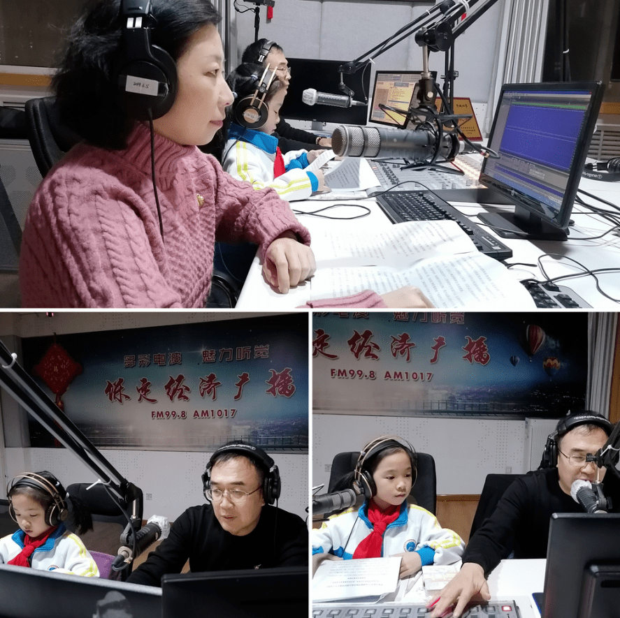 【儿童友好】保师附校健康委员走进电台直播间倡导共建无烟家庭_保定