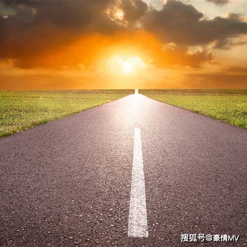 公路风景微信头像