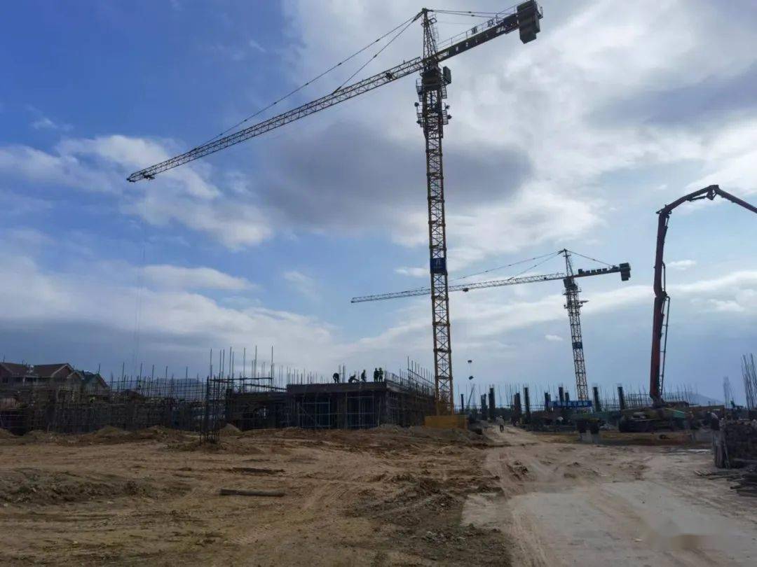 福清二中新校区建设进度来了!_项目_施工_采样