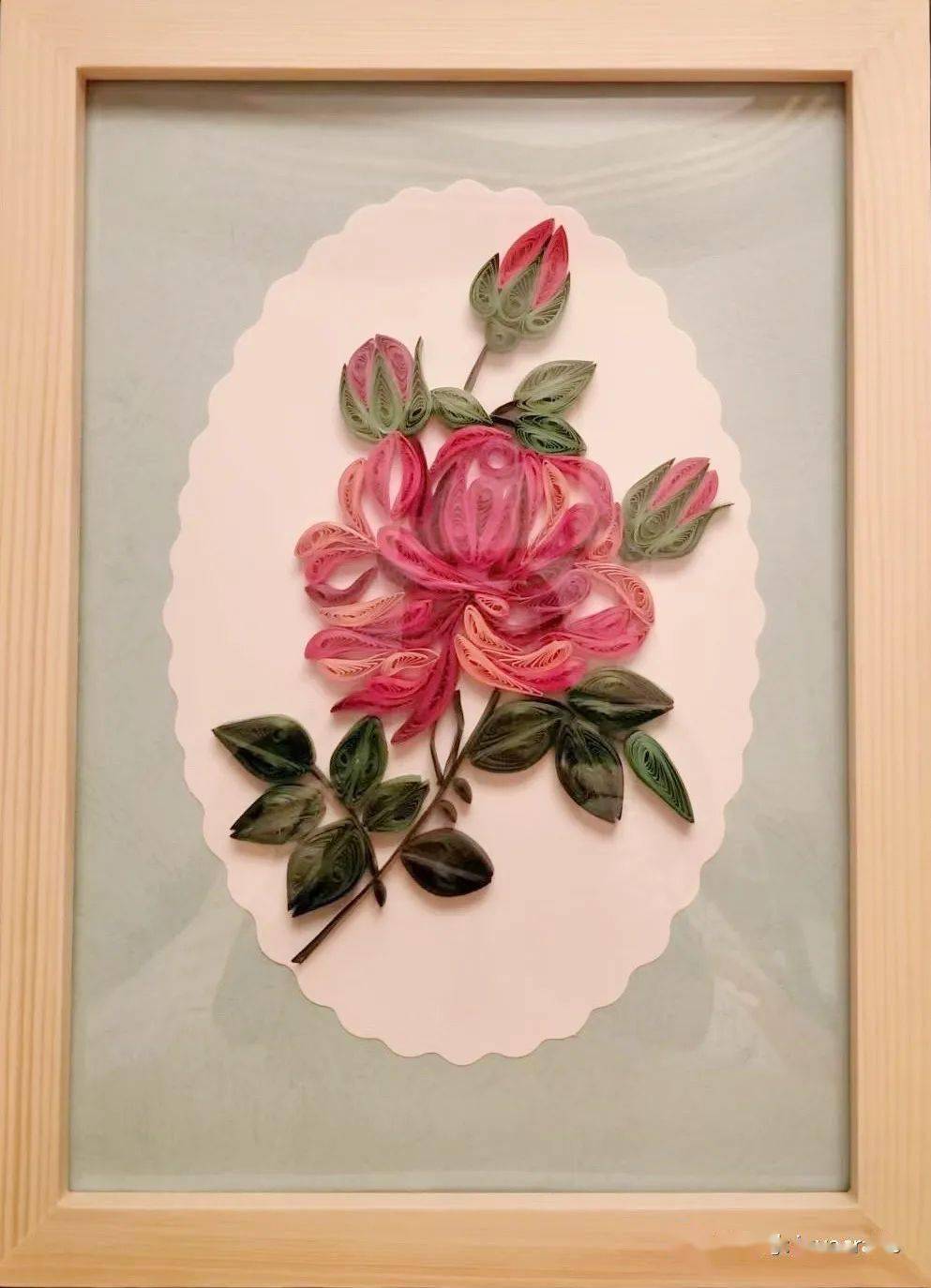 购买材料包点这里教你做衍纸(246)温婉教程链接:首先是微信昵称"天涯"