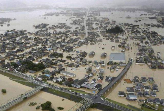 基里巴斯被淹没图片