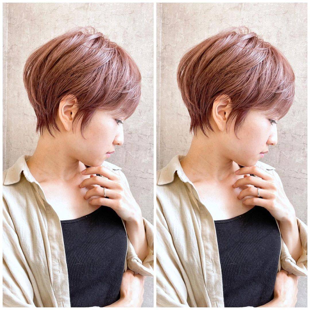 女士发型这样剪,不管短发和长发,全都利落时尚很个性_效果_头发_造型