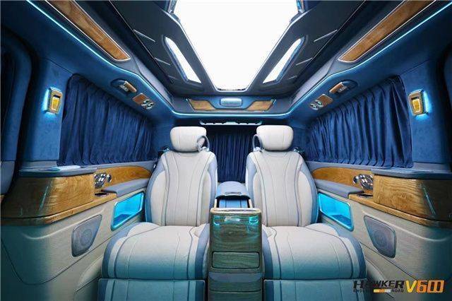 奔驰V260L改装，豪客V600全隔断四座商务车，MPV中的劳斯莱斯_搜狐汽车_搜狐网