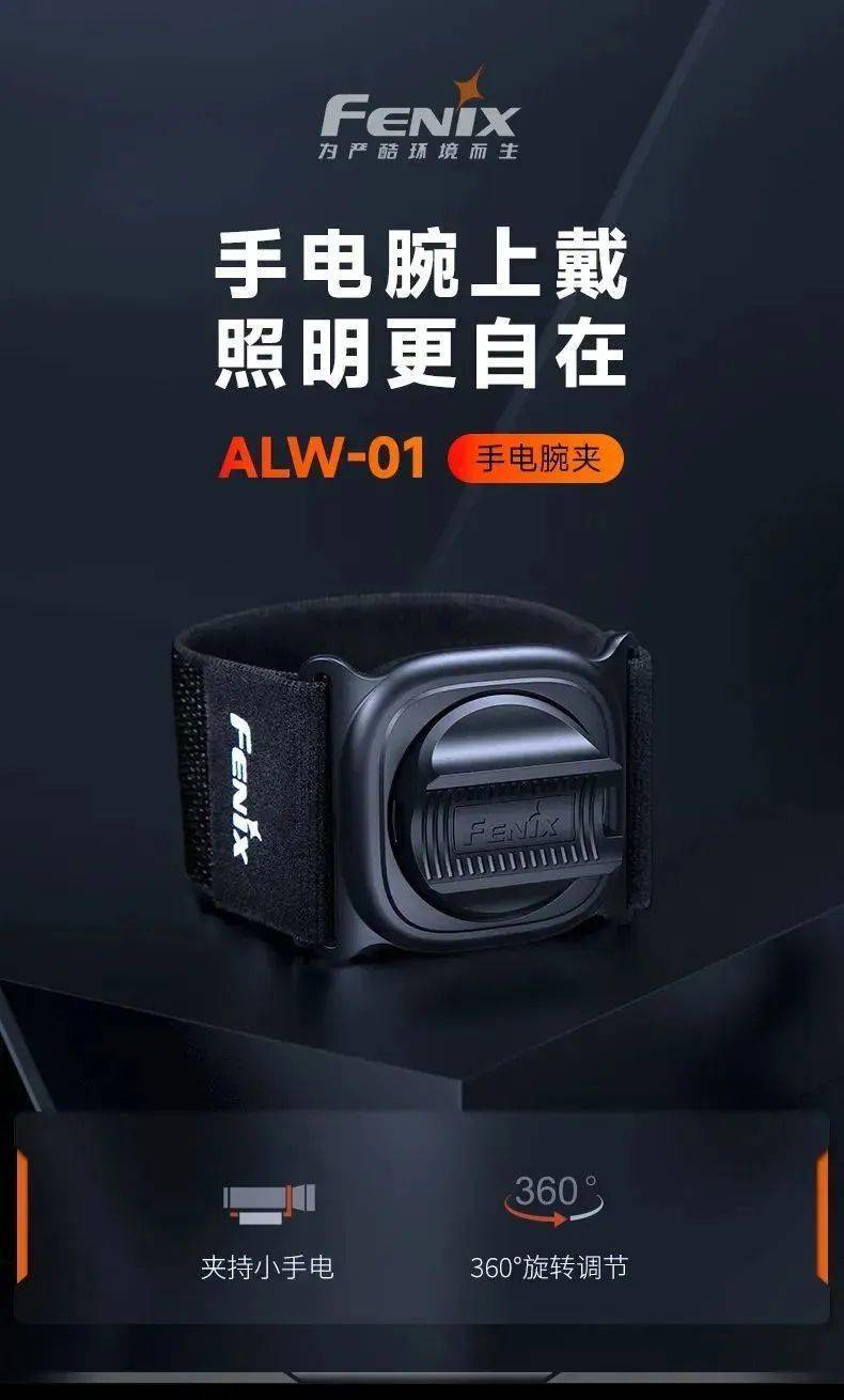 新品发布丨颠覆传统—Fenix手电腕夹ALW-01_手机搜狐网