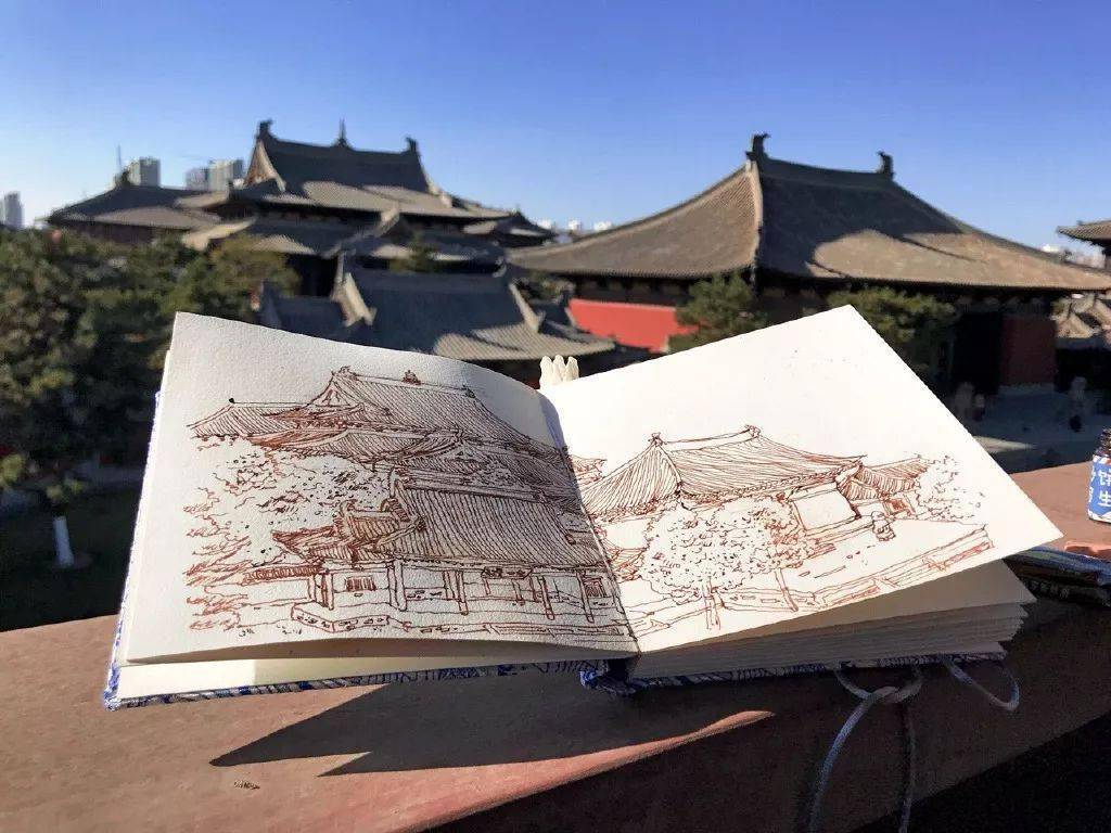 给它的冬天加点颜色晋祠乔家大院平遥的特色食物平遥古城长治村庄