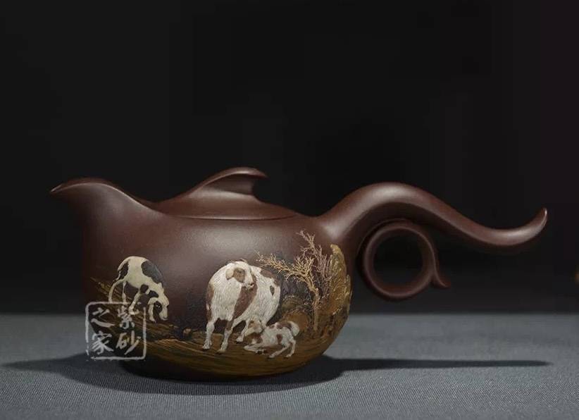 "紫砂泥绘,激浊扬清"——正高级工艺美术师张志清_装饰_中国_艺术