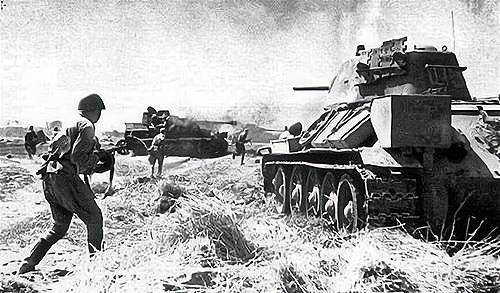 东线战场德军的最后一次大规模进攻，库尔斯克战役