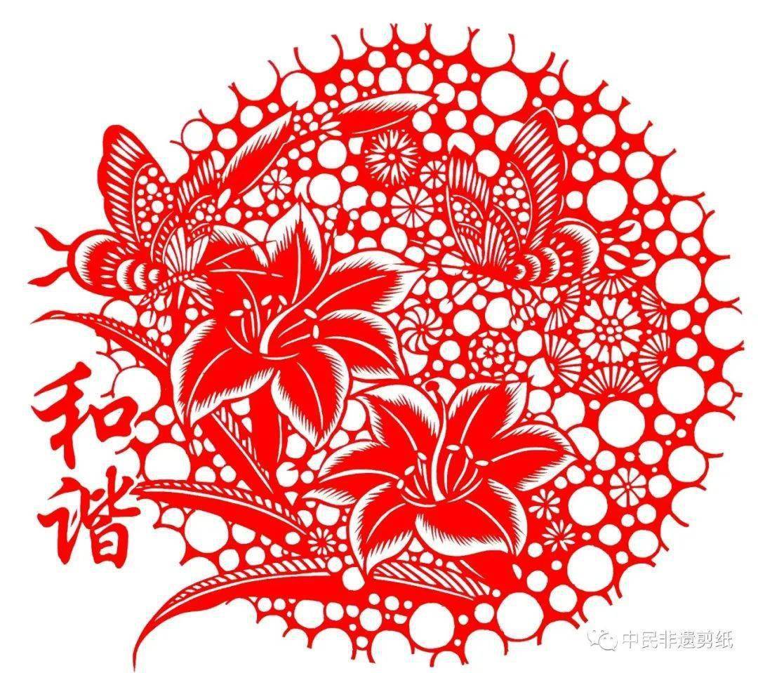【弘扬中华文化 讲好中国故事】中民非遗剪纸传承人“社会主义核心价值观”主题原创展_作品_民间_人民