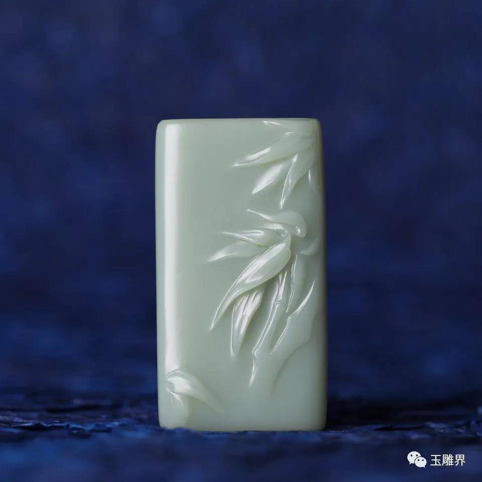 玉雕——"无肉令人瘦,无竹令人俗"_整体_作品_竹节