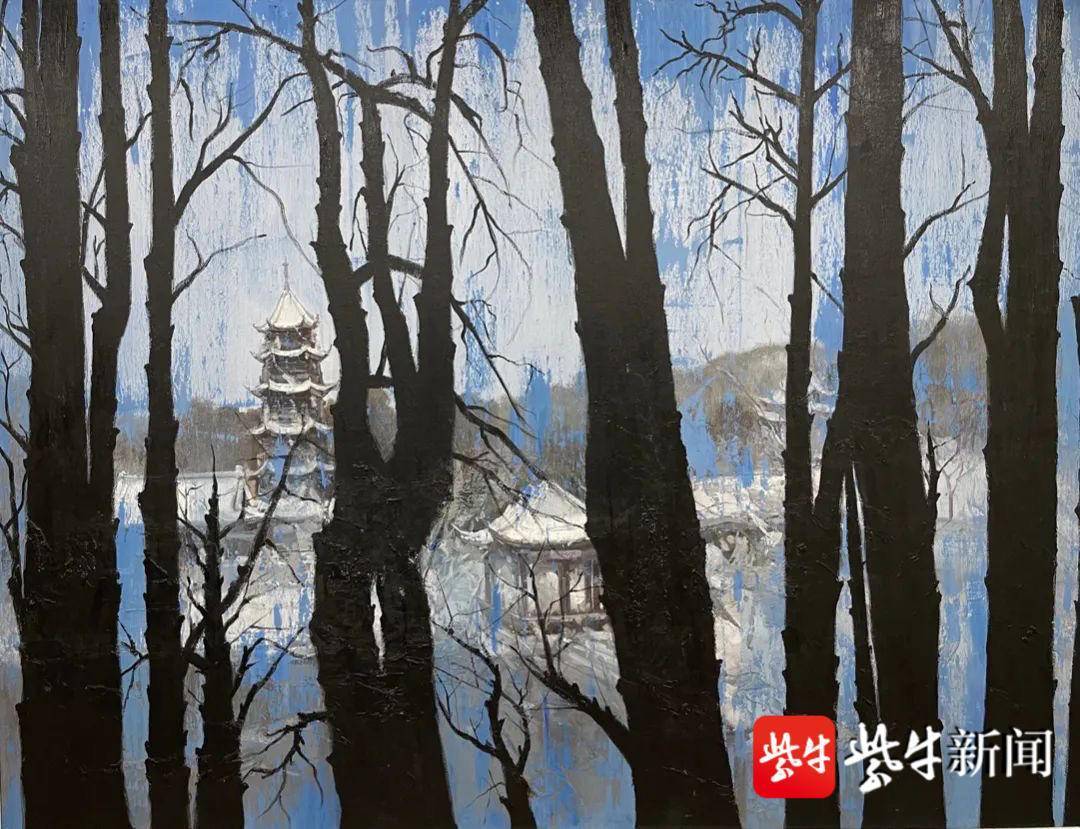 西浦附校教师作品入选2022上海油画展_搜狐网