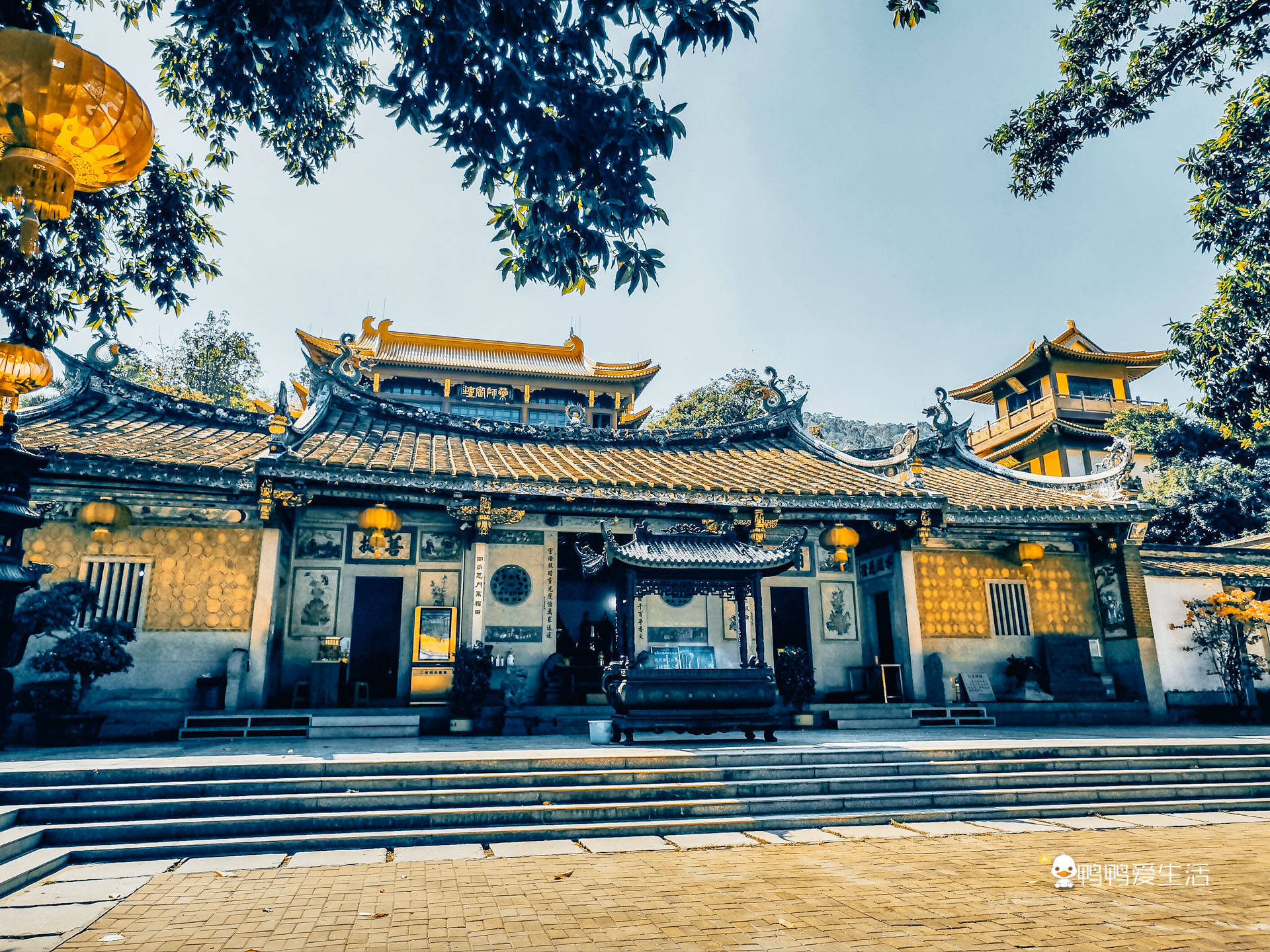 石室禅院:千年古寺焕发生机,明黄院墙成网红打卡地,后山藏美景_殿宇_时间_海沧