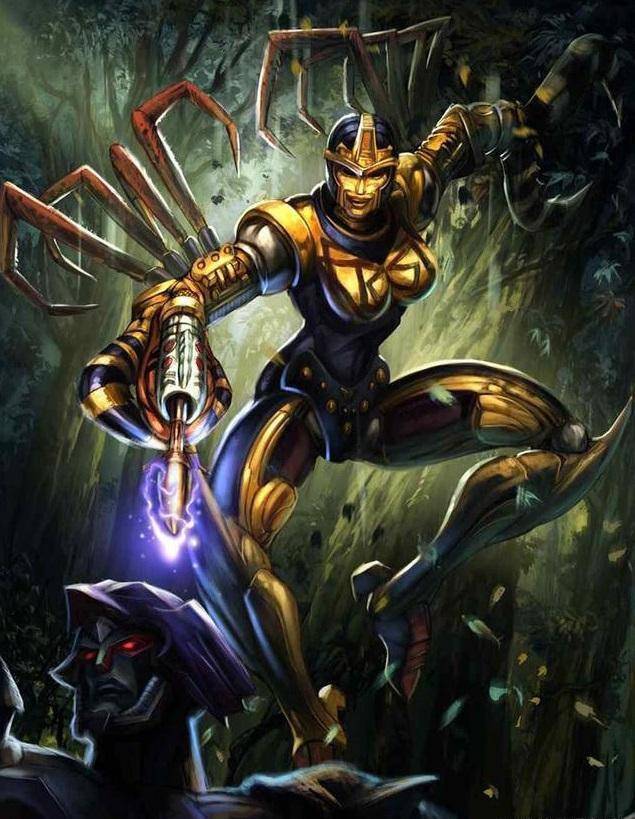 带刺玫瑰,冷傲御姐——超能勇士系列之蜘蛛勇士_团队_正义_金属