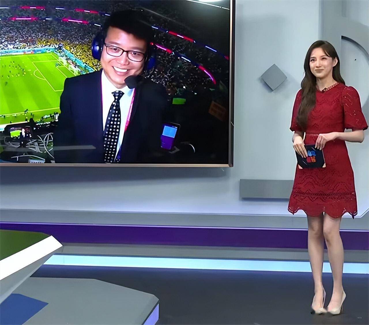 马凡舒红裙 高跟吸睛,世界杯开幕式给俄面子_球迷_足球_美女