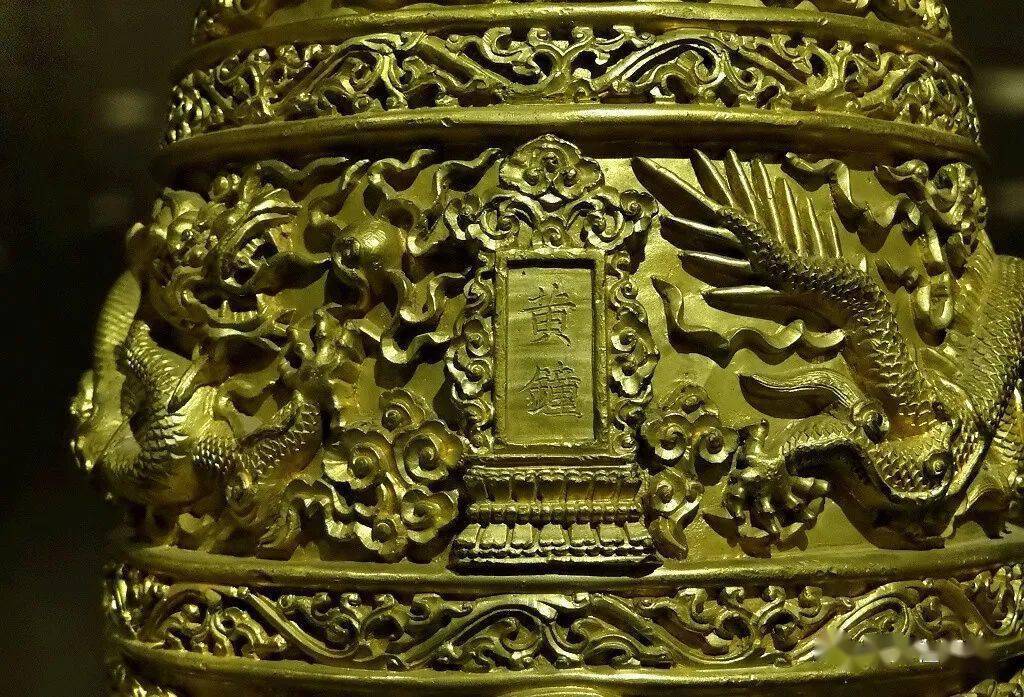 皇家金编钟现多保存于北京故宫在其他的博物馆中也能见到一些沈阳故宫
