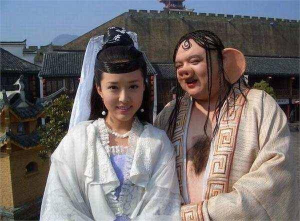 他是猪八戒专业户,曾为猪八戒增重70斤,与老婆结婚23年恩爱如初_谢宁