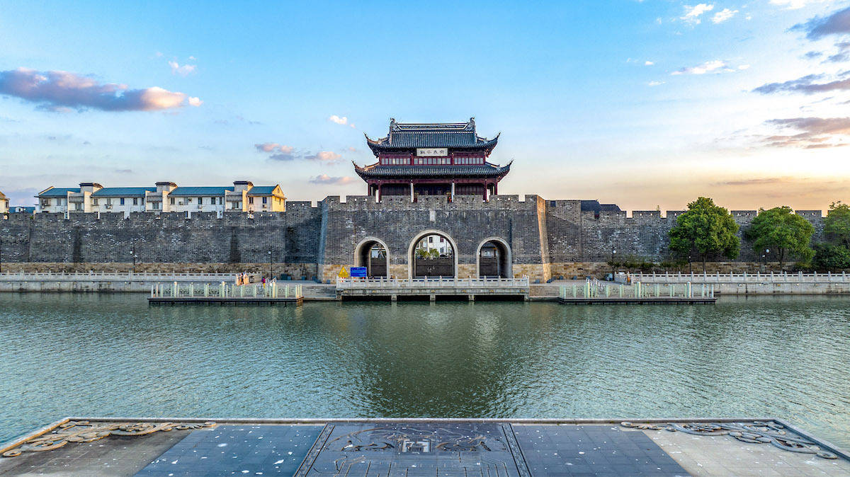 这座城门曾是苏州唯一的中西合璧式近代城门_银胥门_娄门_城楼