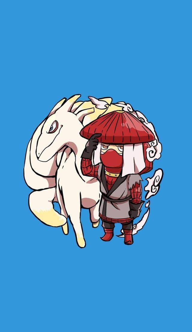 《火影》九只尾兽小头像,其他八只尾兽加起来,也不如九尾强?