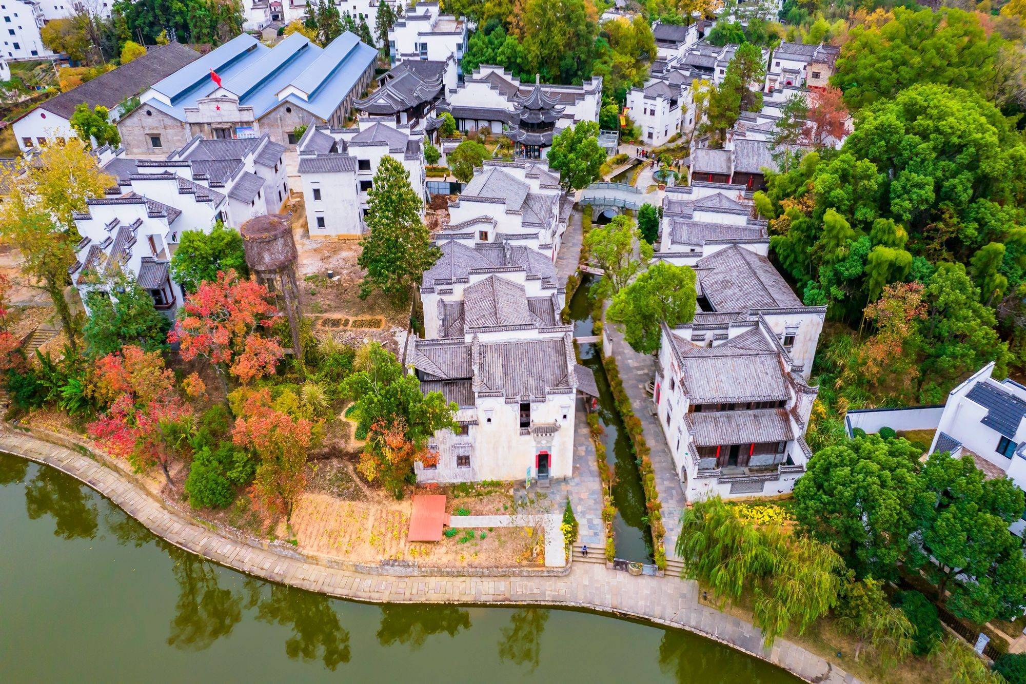 江西婺源有一处水墨上河景区,可以探秘徽州的前世今生,梦回徽州