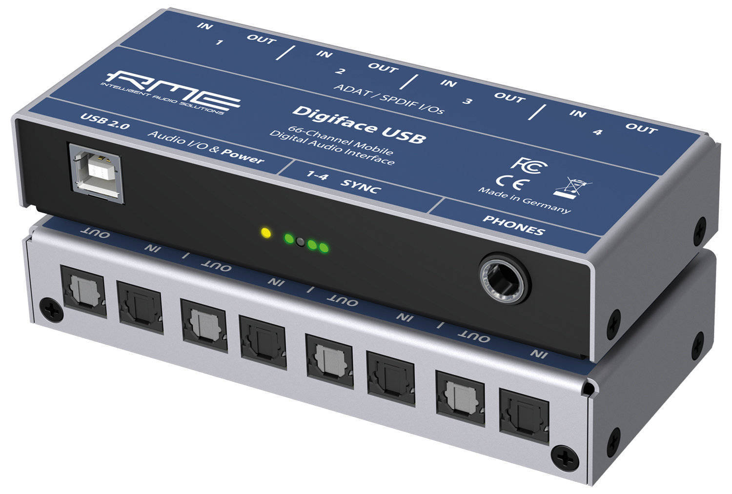 rme digiface usb 66通道192khz usb声卡音频接口66adat光纤接口扩展